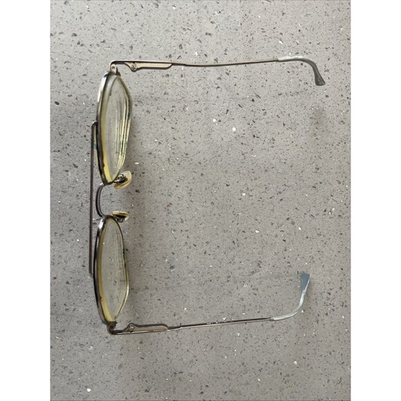 US EYEWEAR EYEGLASSES FRAMES ONLY Aviator FULL RIM 56-16-140 metal - Picture 3 of 14